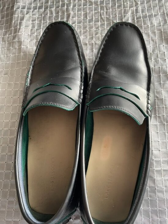 Lacoste Concours Men Leather Penny Driving Loafers size 10 main image 5